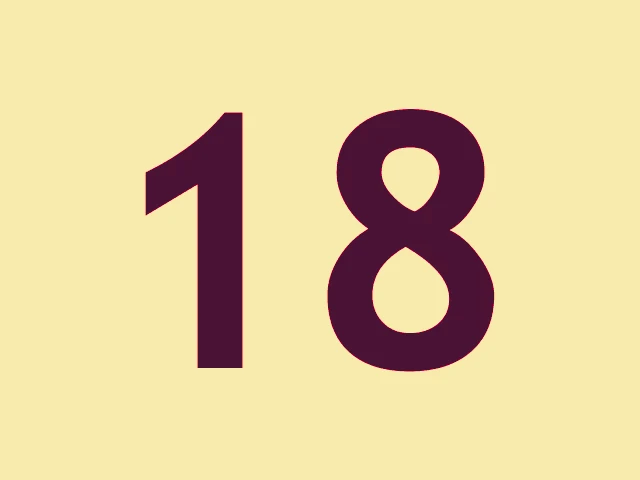 18+